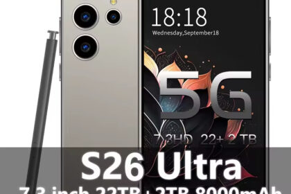 S26 ultra 7.3HD Global Edition 2025 HOT Original Smart Dual Card 7800mAh Bateria Função De Reconhecimento Facial