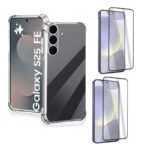 Capa Capinha Anti Impacto +2 Pelicula Para Samsung S25 FE