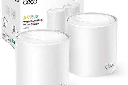 TP-Link Deco X10 (2-Pack)(BR) Kit Roteador Mesh AX1500 Wi-Fi 6 Dual-Band