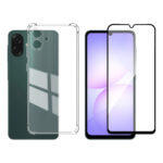Capa Capinha Anti Impacto Para Galaxy A07 + Película 3D Vidro Temperado
