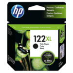Cartucho HP 122XL Original CH563HB preto p/ DeskJet 1000, 2050, 3050, 2000