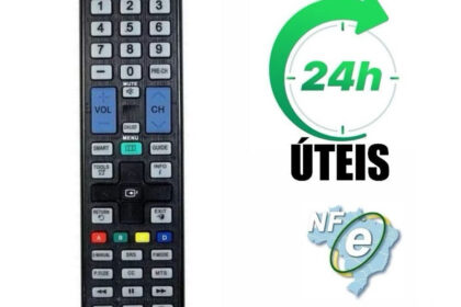 Controle Remoto Compatível Tv Samsung Lcd Com Botão Hdmi LE-7043