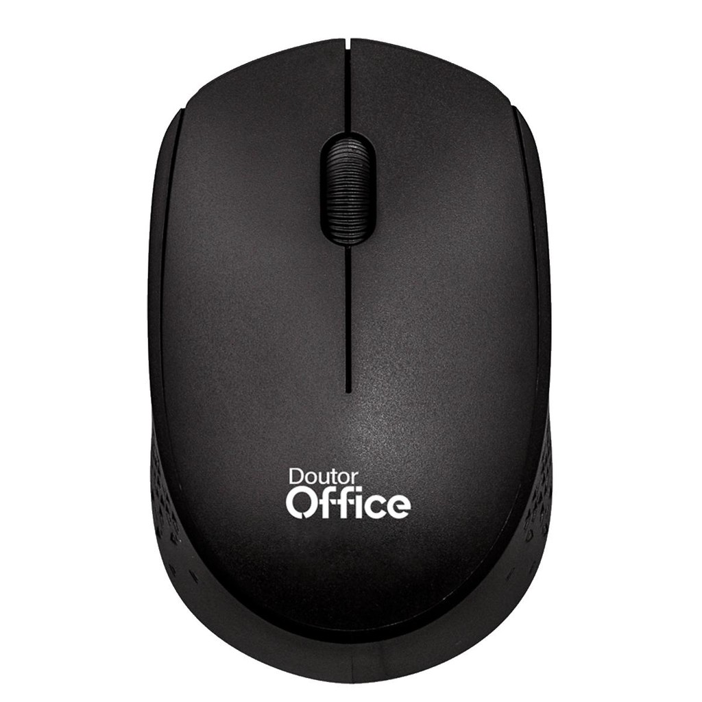 Mouse Dr. Office Sem Fio, 1200 DPI, USB 2.0, Black, MDR-0103-B
