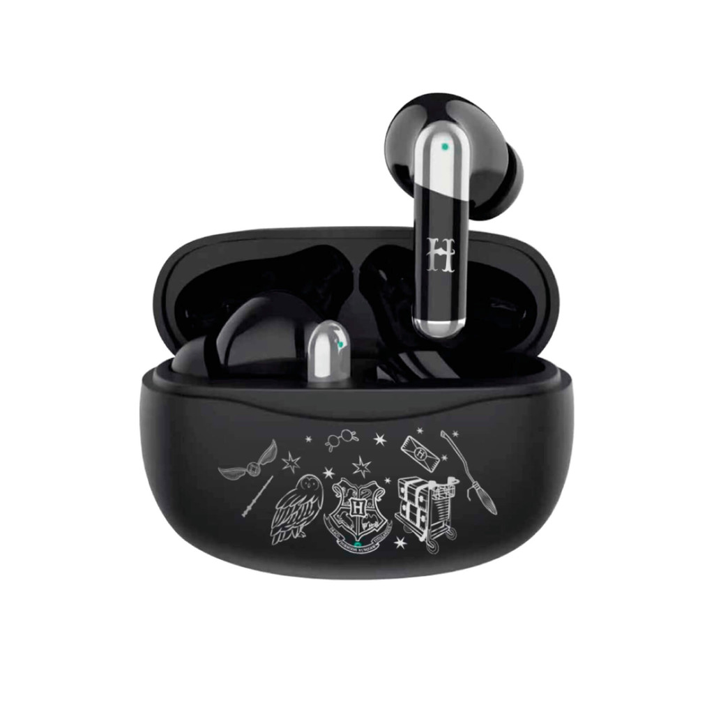 Fone Sem Fio Harry Potter Estereo Earbuds Case Carregador Bluetooth Letron Leonora - 94429