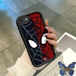 Capa Para iPhone 7 8 SE 2020 2022 Capinha De Celular Spiderman Macio Normal Preto Silicone Dupla 5115 TYB