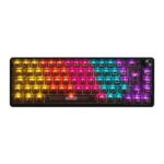 Teclado Mecanico Mancer Black Ghost V2, Rainbow, Switch Huano Vermelho, MCR-BKG-RBW02