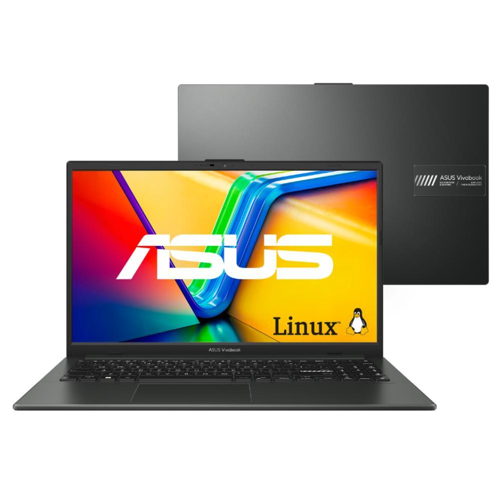 Notebook ASUS Vivobook Go 15 E1504FA AMD Ryzen 3 7320U 4GB Ram 128GB SSD Linux Tela 15,6" FHD NJ1291