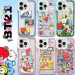 Capa Da Caixa Do Telefone Cartoon Kpop Love For Iphone 15 14 13 12 Mini 11 Pro Max XR XS SE 7 8 Plus Silicone Macio Presente Transparente Para